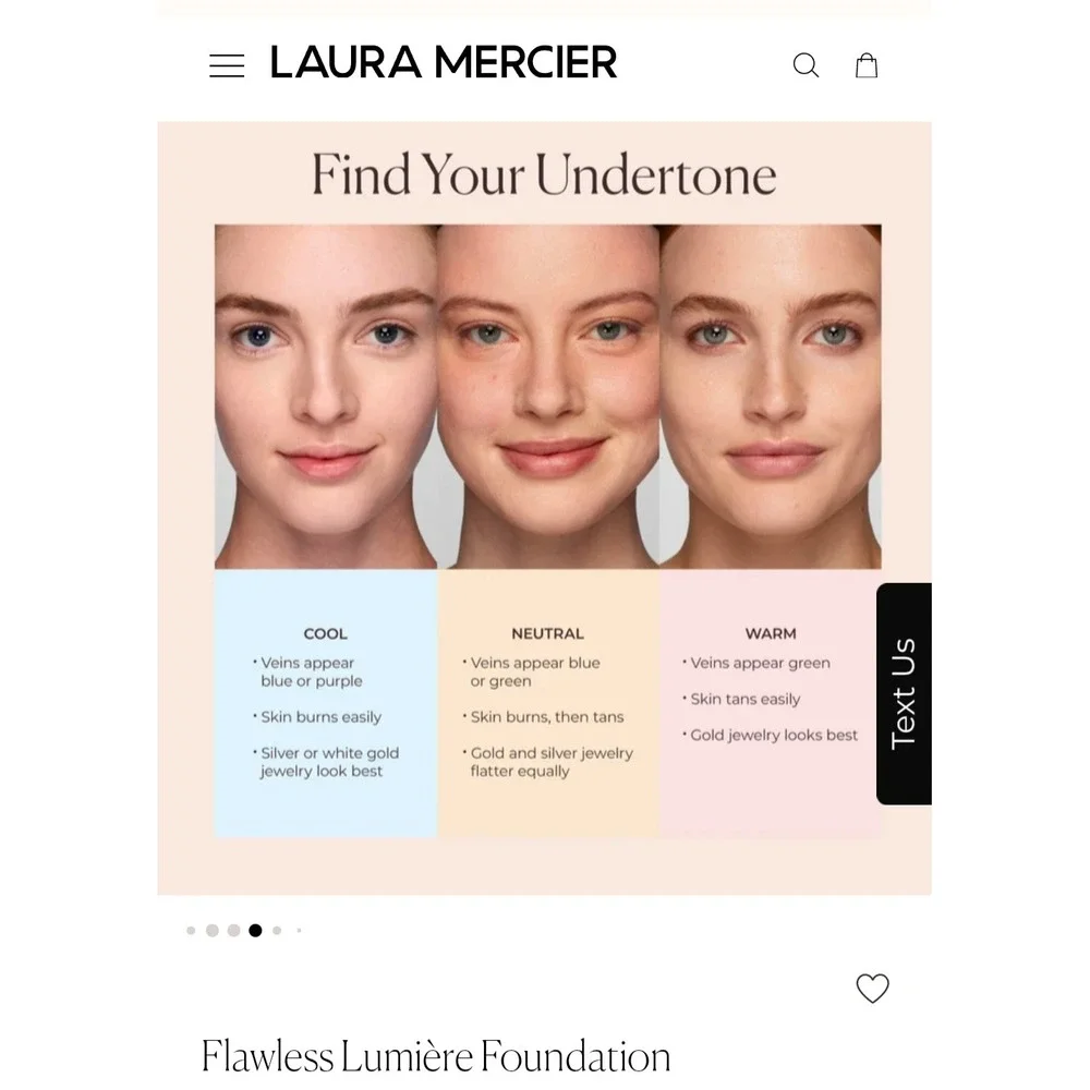 NIB Laura Mercier Real Flawless Weightless Perfecting Foundation 2N1 Cashew 1oz